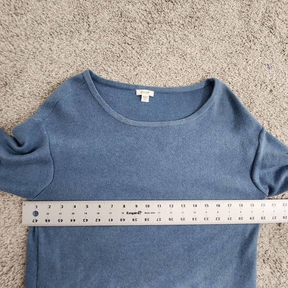 J. Jill Knit Sweater Dress Knee Length Cotton Blend Cashmere Women's Size S - Picture 7 of 13